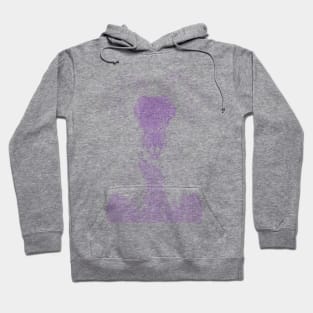 ASCii Savage Girl (Purple) Hoodie